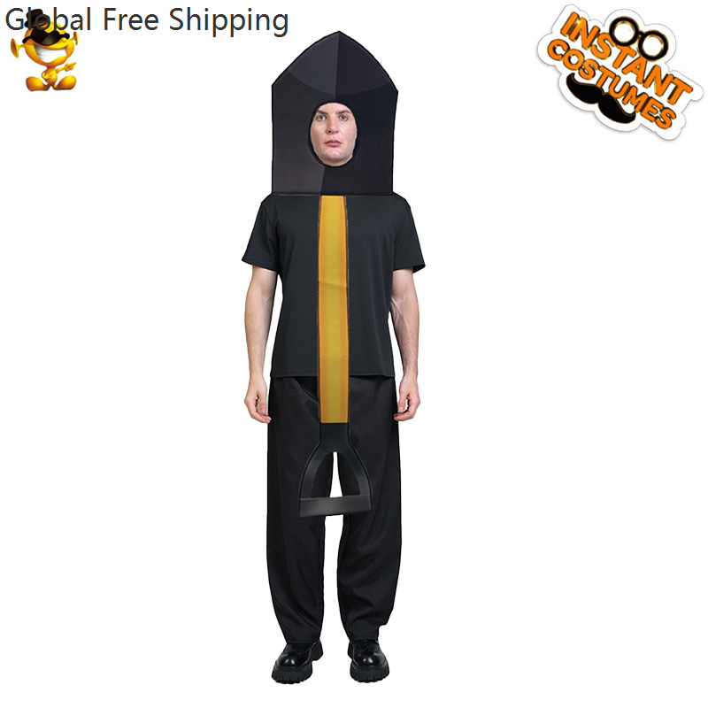 Gardening Tools Cartoon - Halloween adulto pá engraçado traje unisex