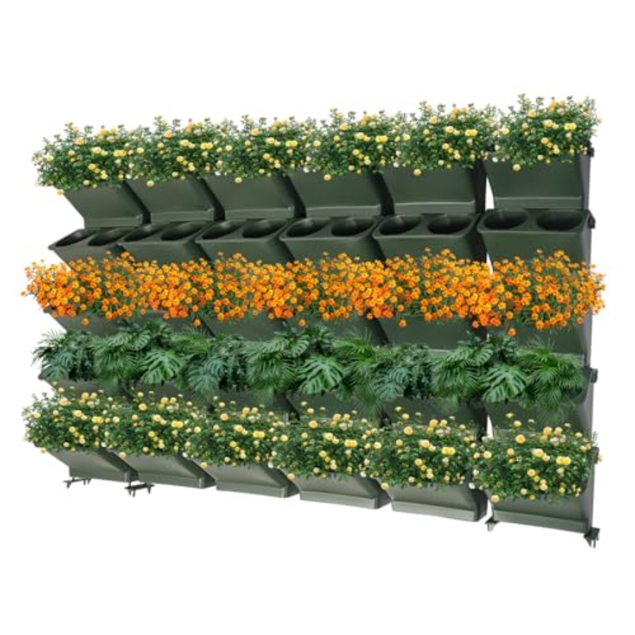 Self-Watering Planter - Jardineira Vertical para Varanda e Jardim,