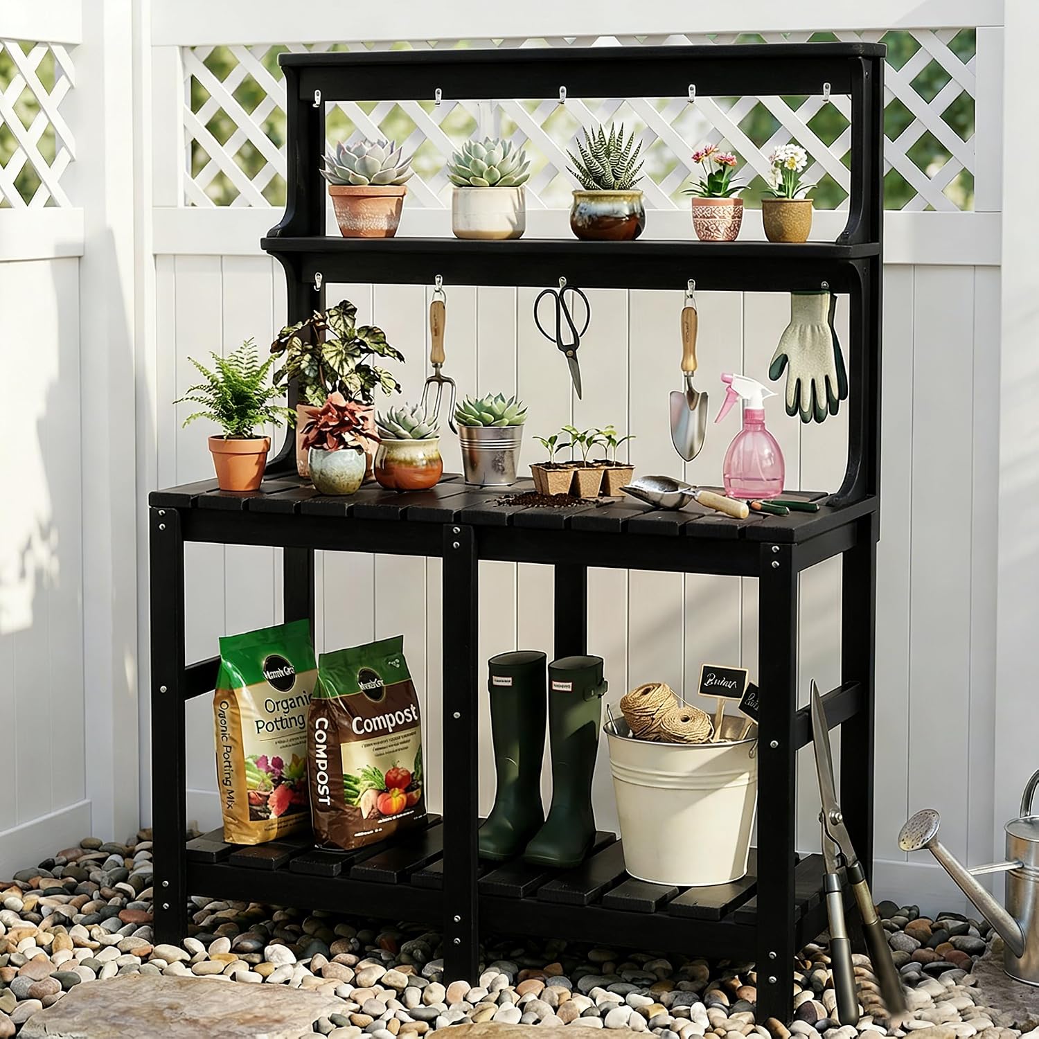 Bancada de Jardinagem em HDPE  - Gardening Tools Toolstation avaliação e preço