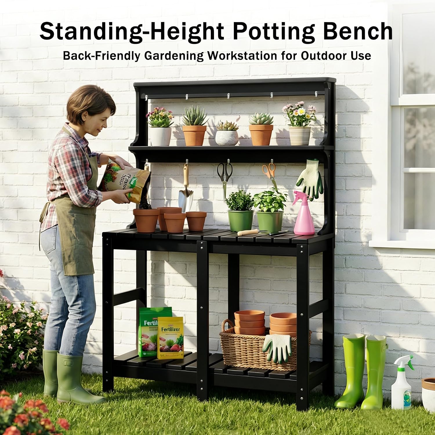 Bancada de Jardinagem em HDPE  - Gardening Tools Toolstation avaliação e preço