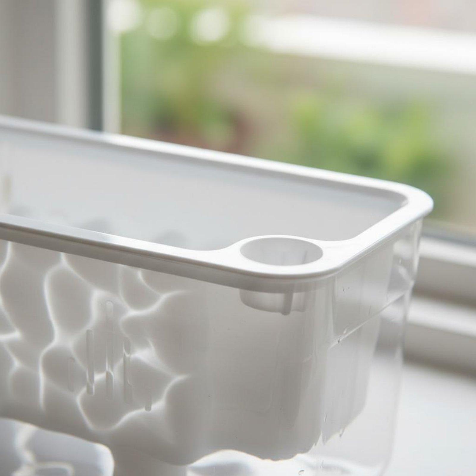 Vaso Autoirrigável Retangular  - Self-Watering Planter avaliação e preço