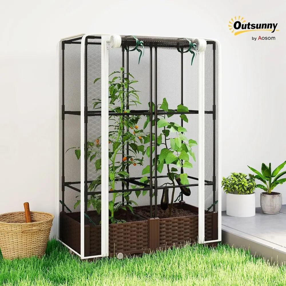 Canteiro Elevado com Treliça,  - Self-Watering Planter avaliação e preço