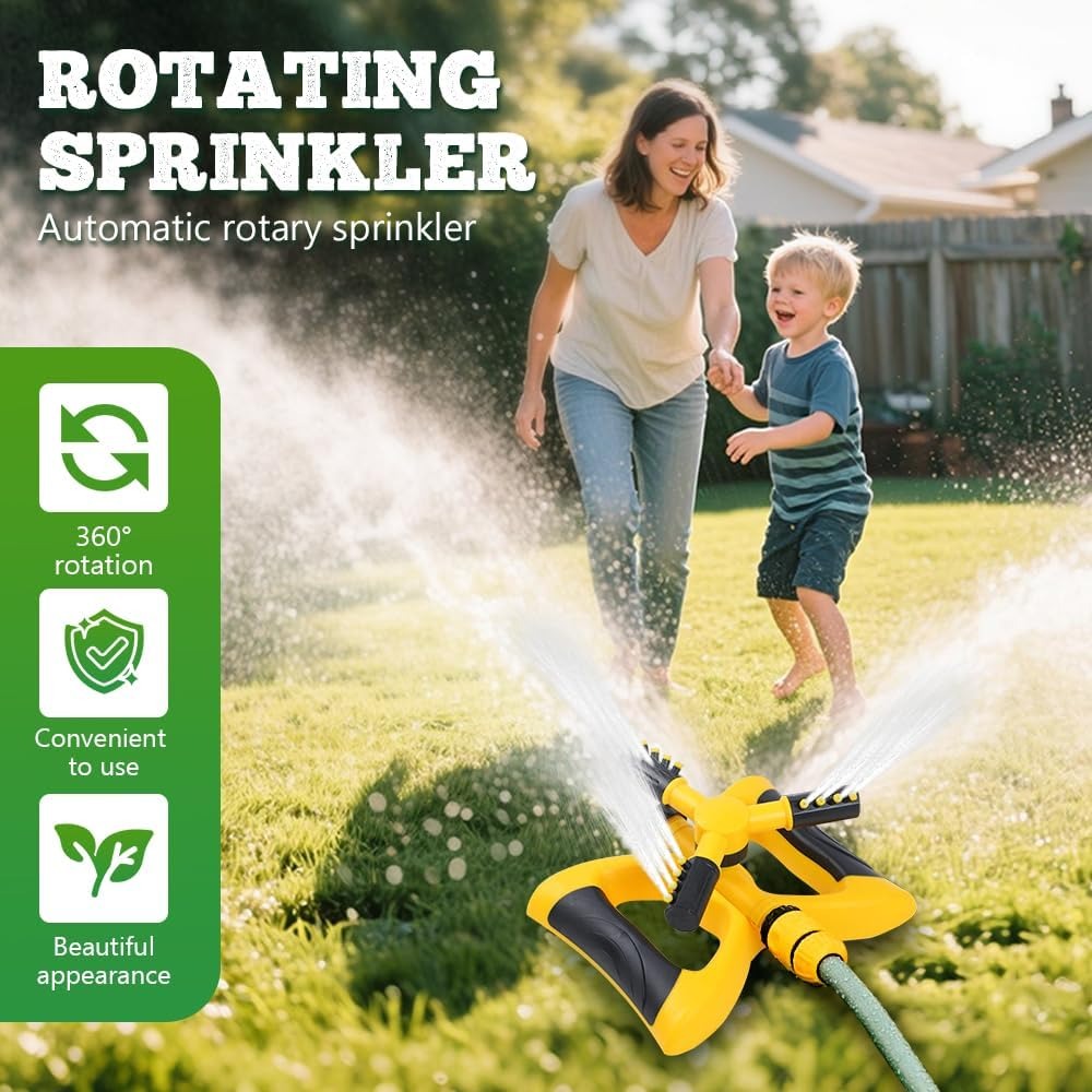 Aspersor Rotativo Automático 3 - Gardening Yard Tools avaliação e preço