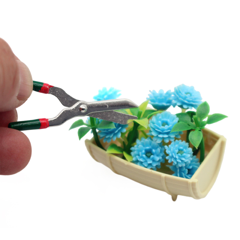 1/12 casa de bonecas simulação - Essential Gardening Tools avaliação e preço