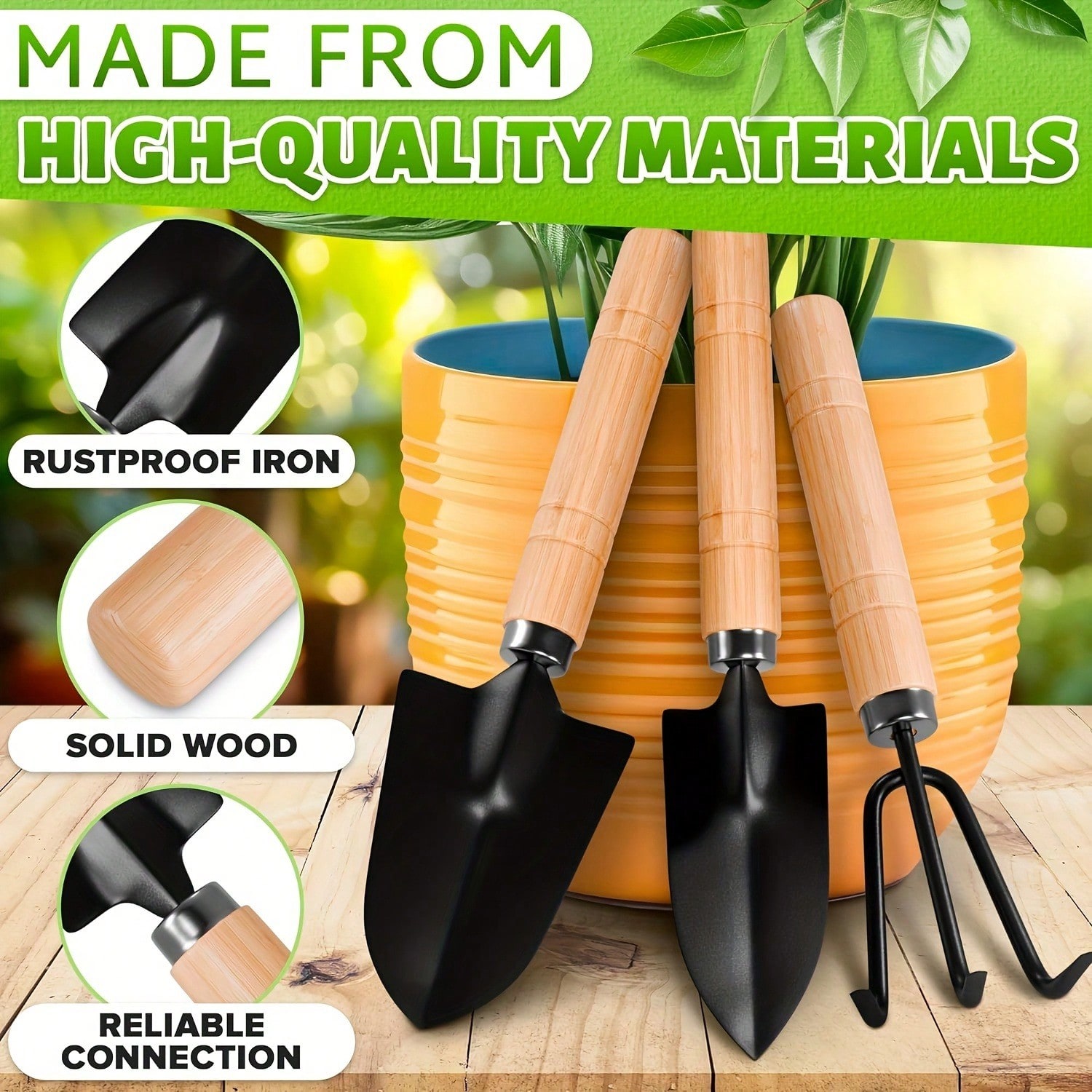 3pc/1 conjunto mini conjunto d - Gardening Tools Hoe avaliação e preço