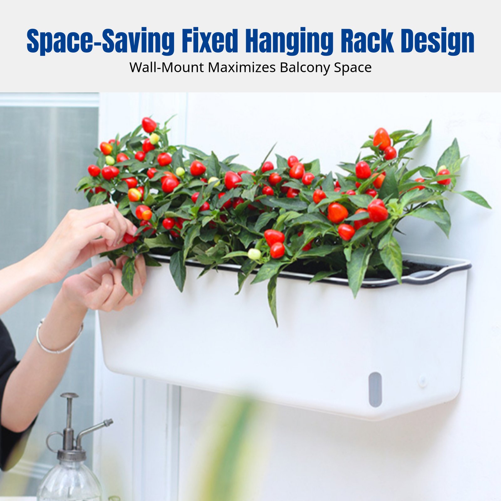 Vaso de Flores Suspenso para V - Self-Watering Planter avaliação e preço