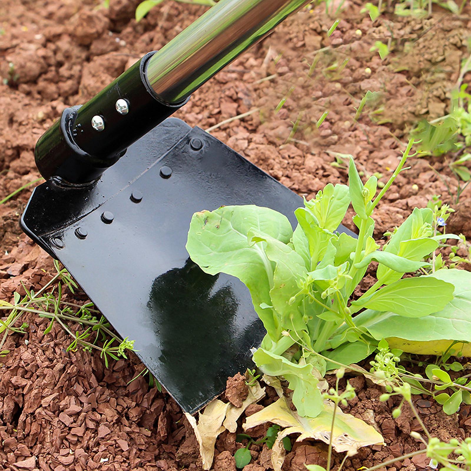 Capina foice enxada alça longa - Gardening Tools Hoe avaliação e preço