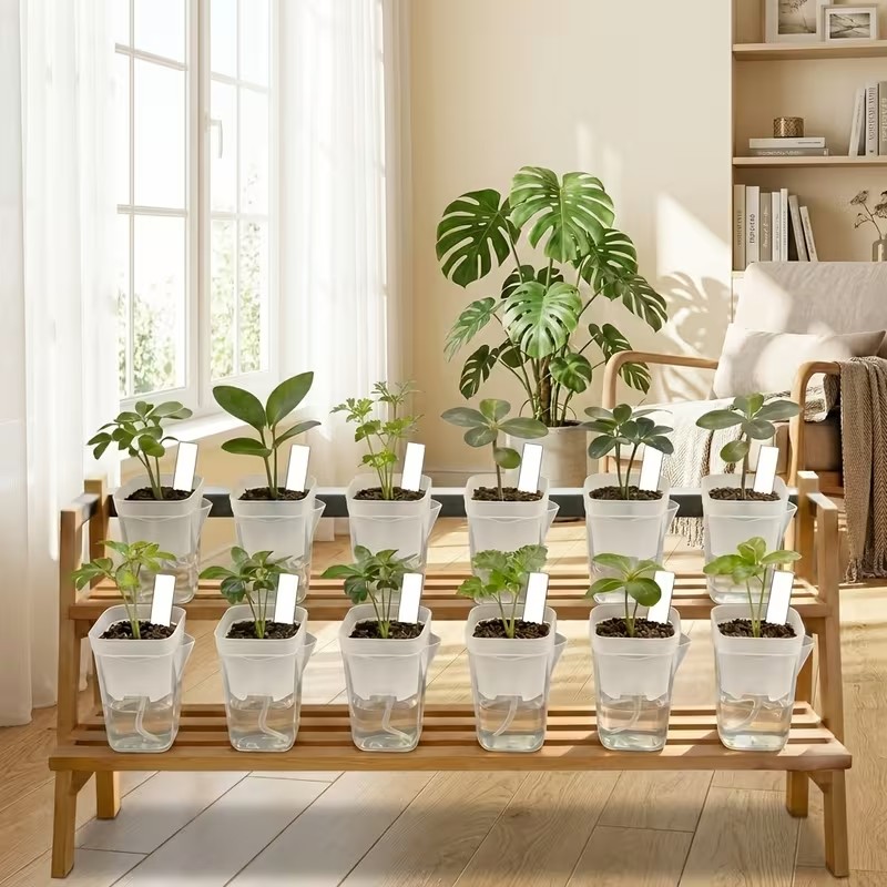 Conjunto de 16/32 Vasos Autoir - Self-Watering Planter avaliação e preço