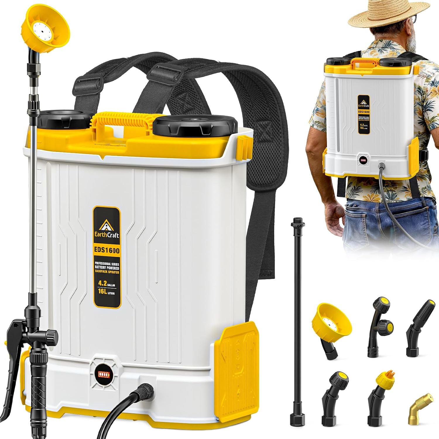 Pulverizador Costal a Bateria  - Gardening Yard Tools avaliação e preço