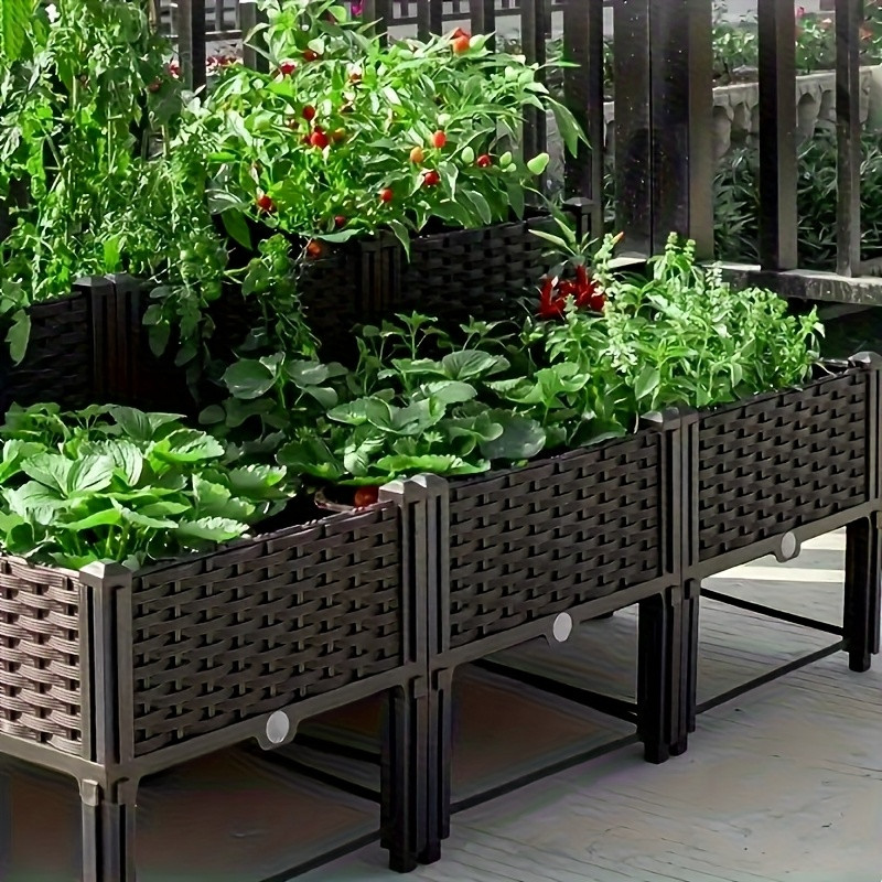 Canteiro Elevado para Jardim,  - Self-Watering Planter avaliação e preço