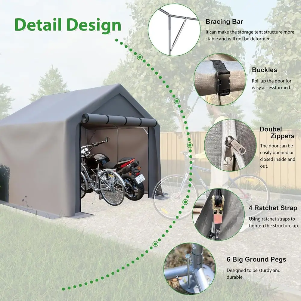 Tenda de Armazenamento Portáti - Gardening Tools Needed avaliação e preço